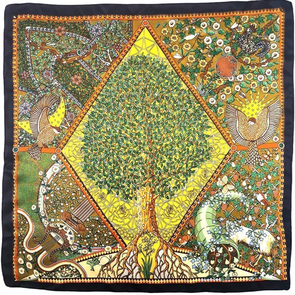 Big Tree Silky Scarf